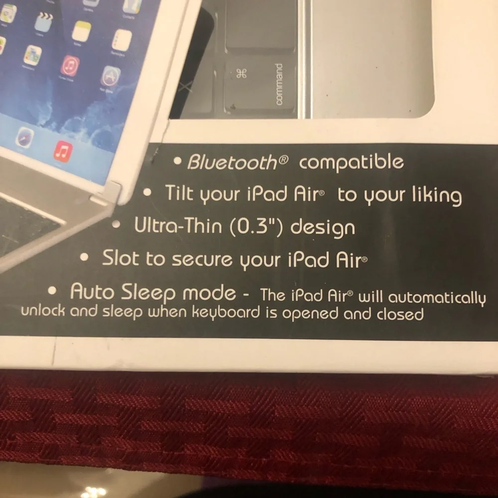 DIGITAL GADGETS ULTRA THIN BLUETOOTH KEYBOARD FOR IPAD AIR